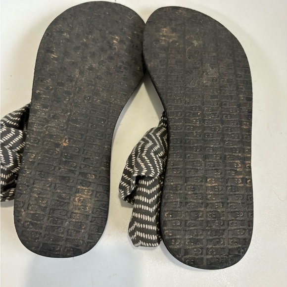 Sanuk women’s yoga sling 2 striped dot sandals size 9 minimalist - Picture 3 of 6